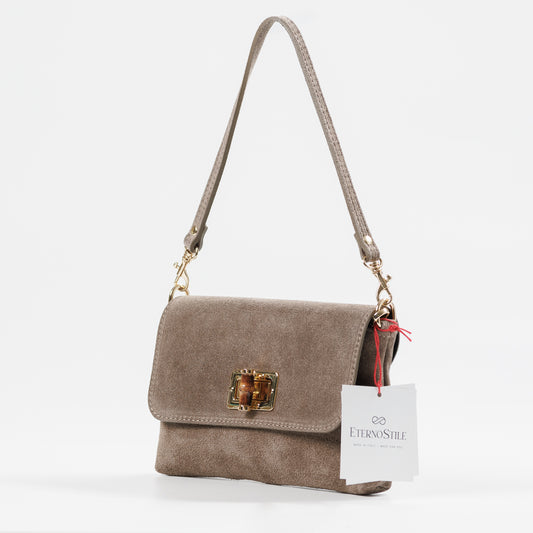 Asia semišová kabelka