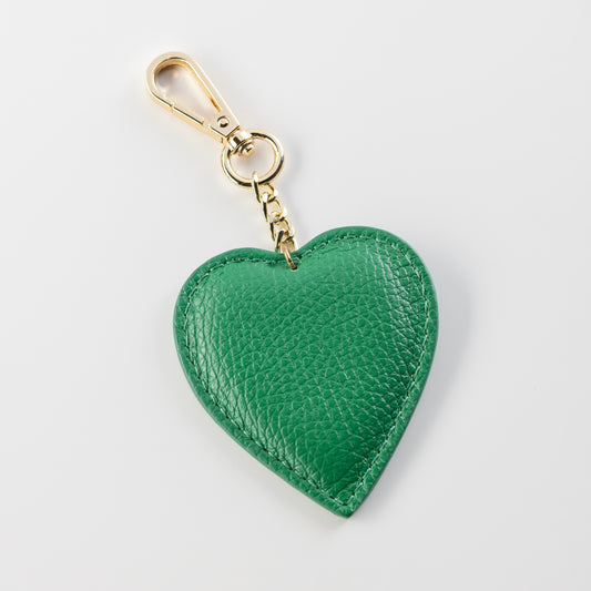 Kľúčenka srdiečko z pravej kože