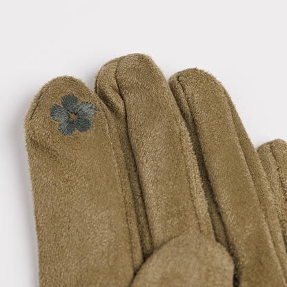 Dámske rukavice s brmbolcom