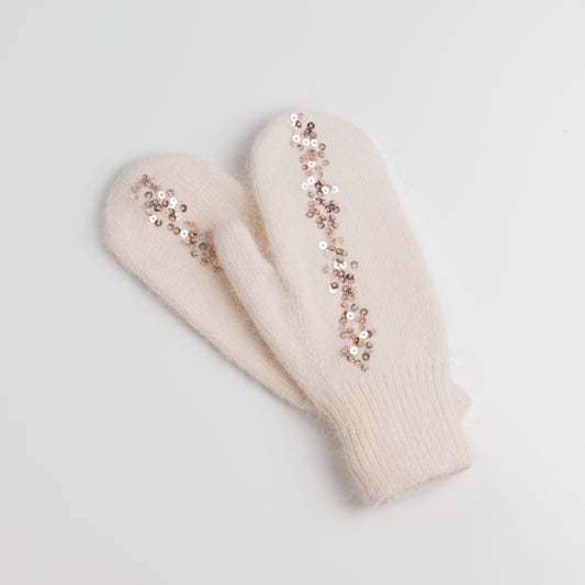 Dámske pletené rukavice