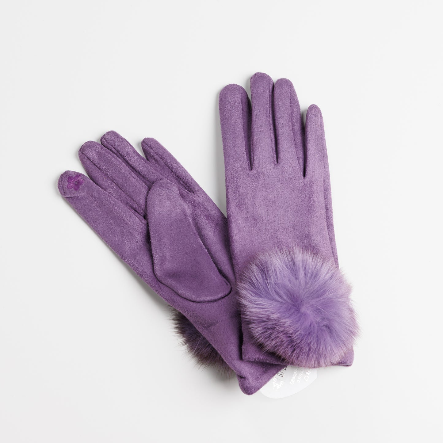 Dámske rukavice s brmbolcom