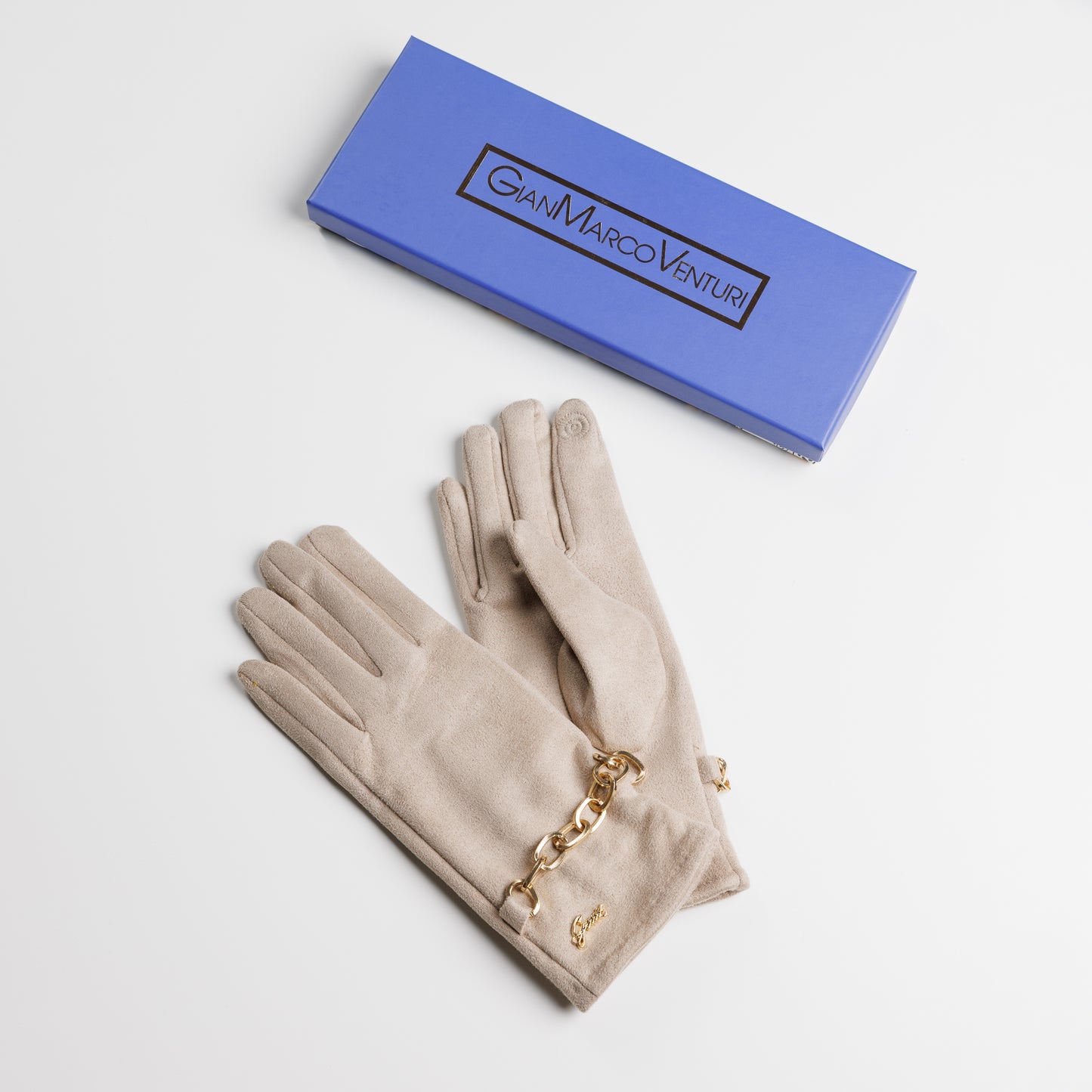 Gianmarco Venturi dámske rukavice s retiazkou