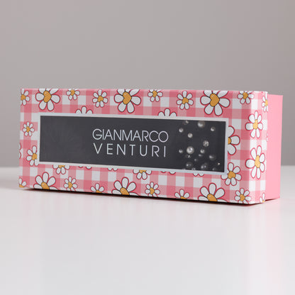 Gianmarco Venturi dievčenská čiapka s brmbolcom a perličkami