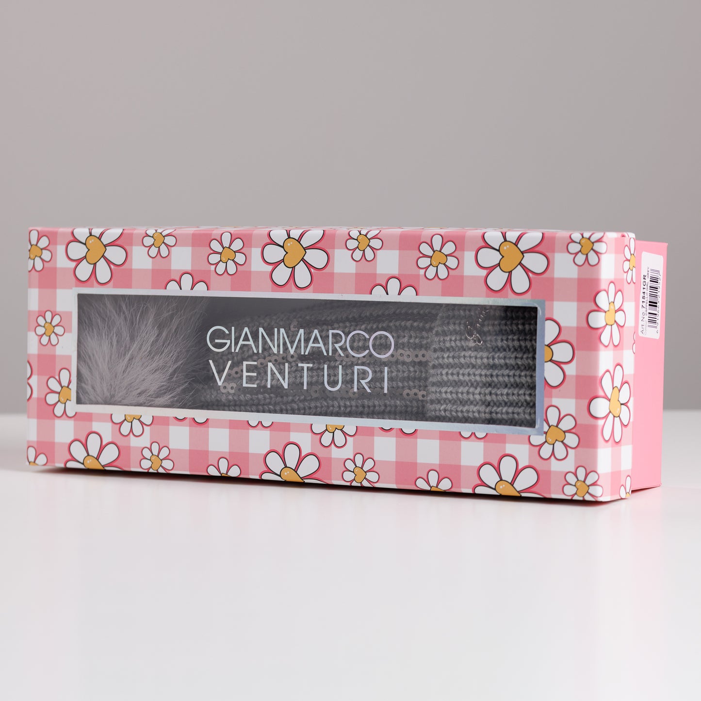 Gianmarco Venturi dievčenská čiapka s brmbolcom a flitrami